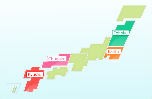 Seismic Retrofitting Results地図