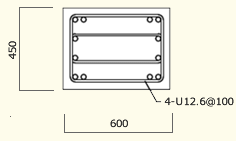 図：引張主筋6-D29（SD490）